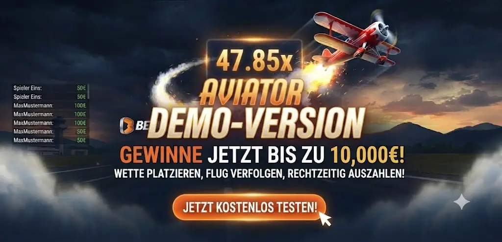 Aviator Slot Demo Interface